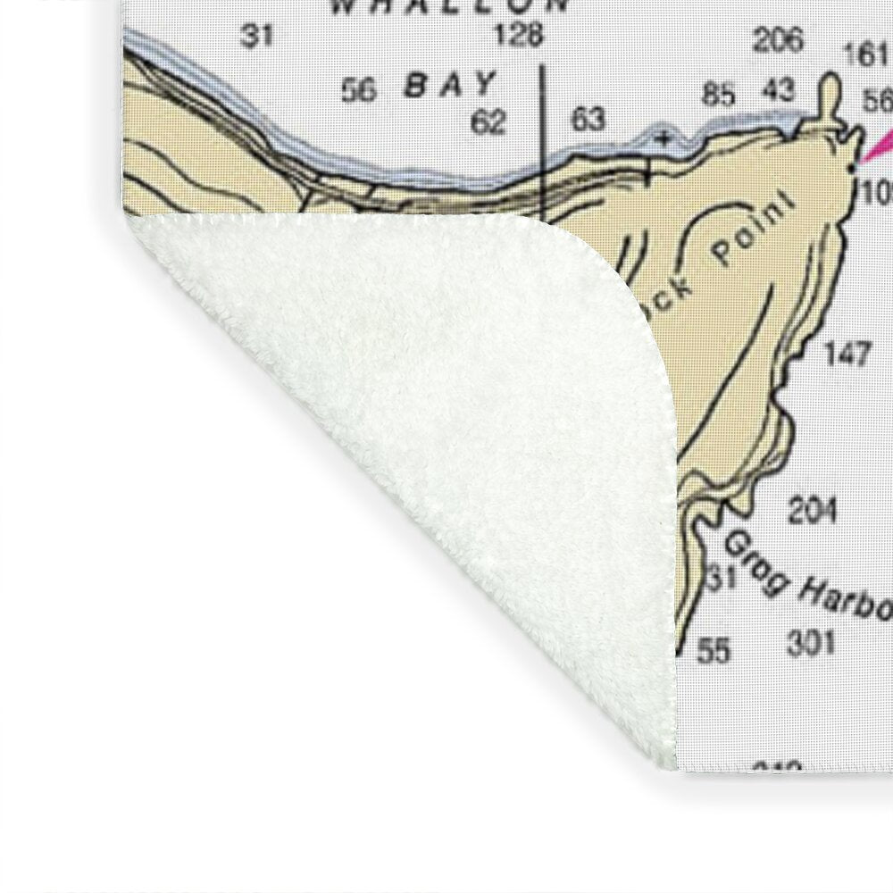 Cedar Beach-lake Champlain Nautical Chart - Blanket