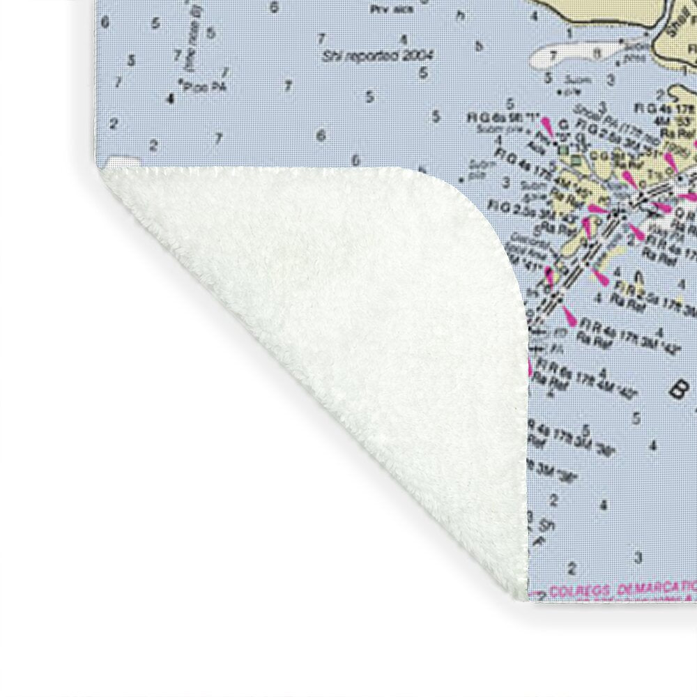 Morgan City Louisiana Nautical Chart - Blanket