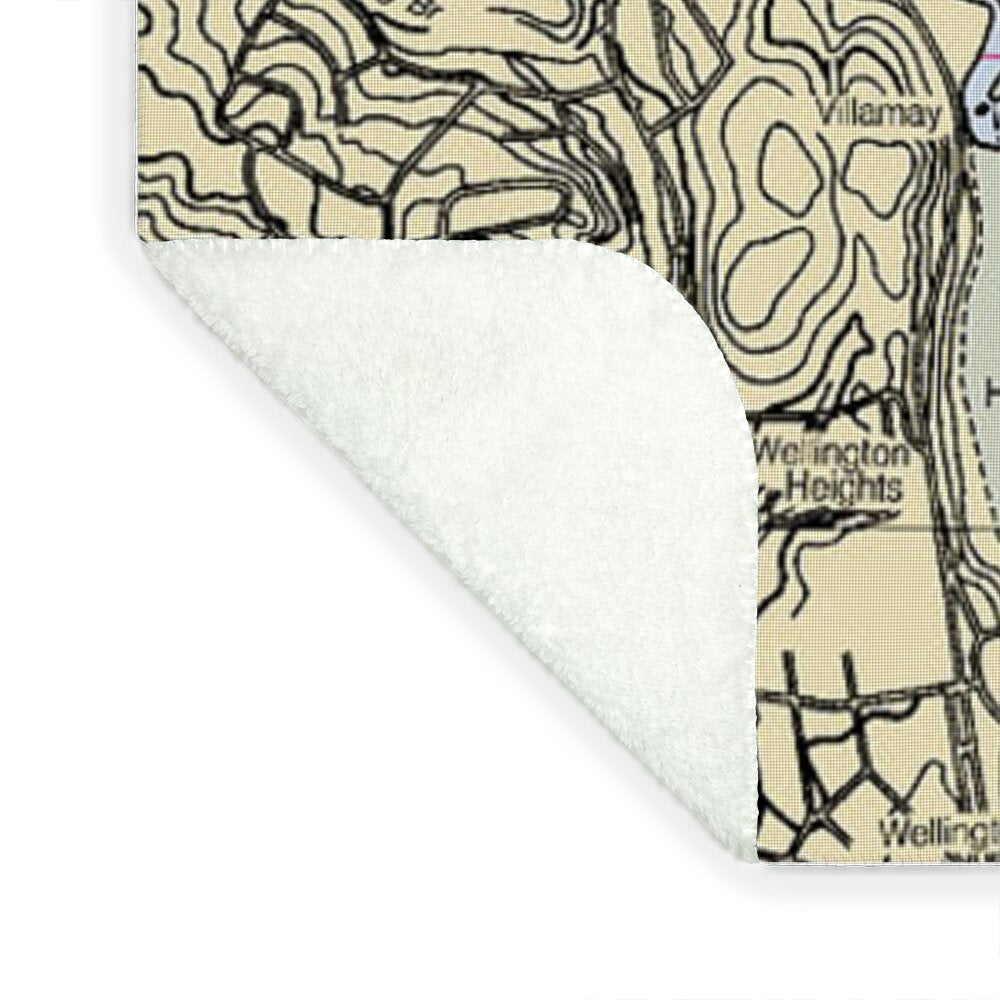 Rosier Bluff-maryland Nautical Chart - Blanket