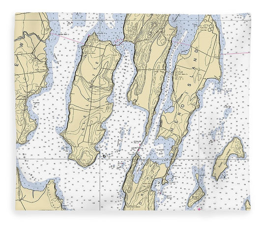Lake Champlain  Lake Champlain  Nautical Chart _V4 Blanket