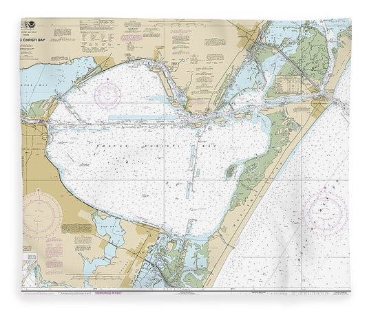 Nautical Chart 11309 Corpus Christi Bay Blanket