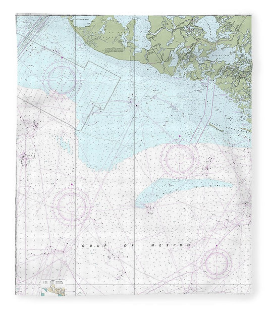 Nautical Chart 11356 Isles Dernieres Point Au Fer Blanket
