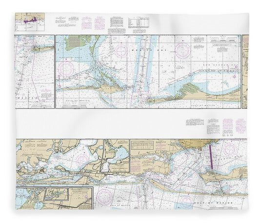 Nautical Chart 11378 Intracoastal Waterway Santa Rosa Sound Dauphin Island Blanket