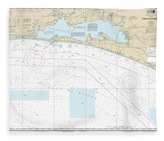 Nautical Chart 11388 Choctawhatchee Bay Blanket