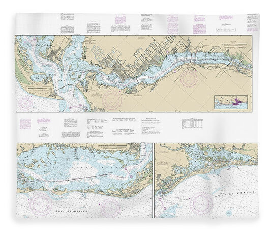 Nautical Chart 11427 Intracoastal Waterway Fort Myers Charlotte Harbor Wiggins Pass Blanket