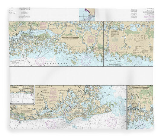 Nautical Chart 11430 Lostmans River Wiggins Pass Blanket
