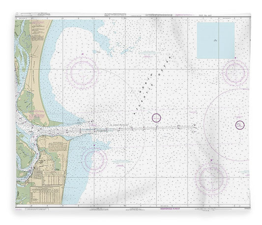 Nautical Chart 11503 St Marys Entrance Cumberland Sound Kings Bay Blanket