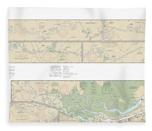 Nautical Chart 11514 Savannah River Savannah Brier Creek Blanket