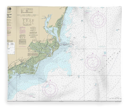 Nautical Chart 11531 Winyah Bay Bulls Bay Blanket