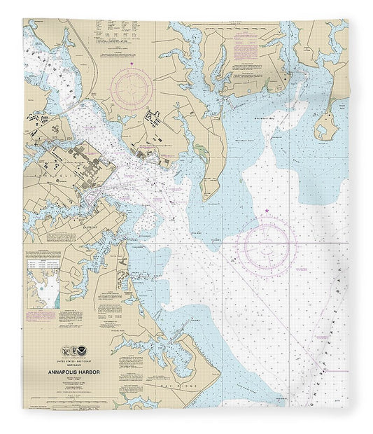 Nautical Chart 12283 Annapolis Harbor Blanket