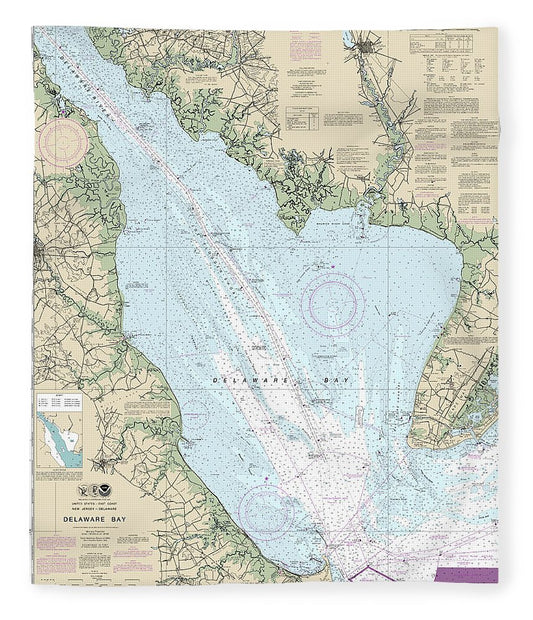 Nautical Chart 12304 Delaware Bay Blanket