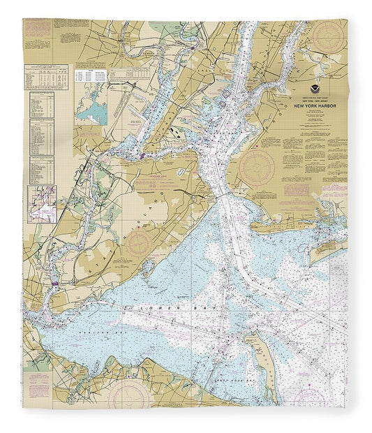 Nautical Chart 12327 New York Harbor Blanket