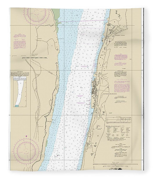 Nautical Chart 12346 Hudson River Yonkers Piermont Blanket