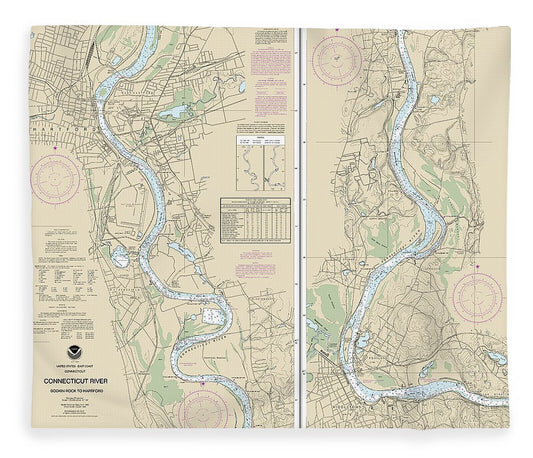 Nautical Chart 12378 Connecticut River Bodkin Rock Hartford Blanket
