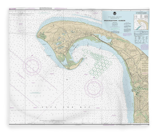 Nautical Chart 13249 Provincetown Harbor Blanket