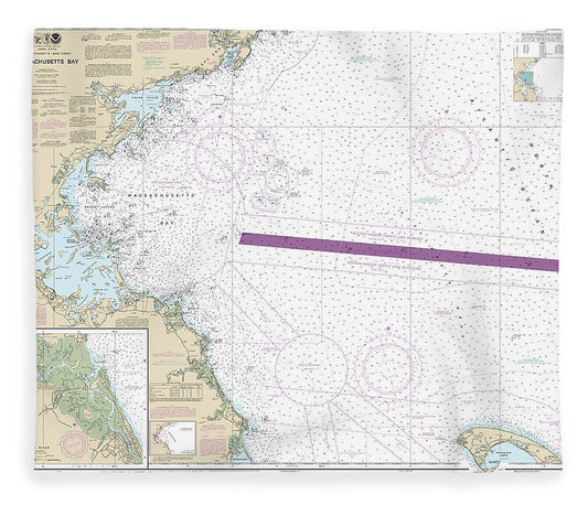 Nautical Chart 13267 Massachusetts Bay, North River Blanket