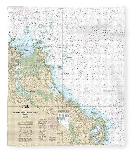 Nautical Chart 13269 Cohasset Scituate Harbors Blanket