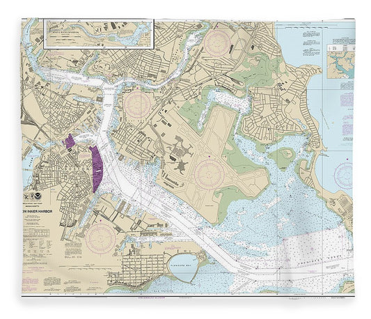 Nautical Chart 13272 Boston Inner Harbor Blanket