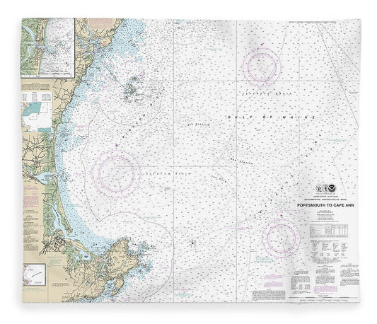 Nautical Chart 13278 Portsmouth Cape Ann, Hampton Harbor Blanket