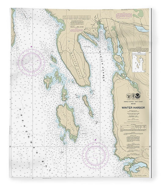 Nautical Chart 13322 Winter Harbor Blanket