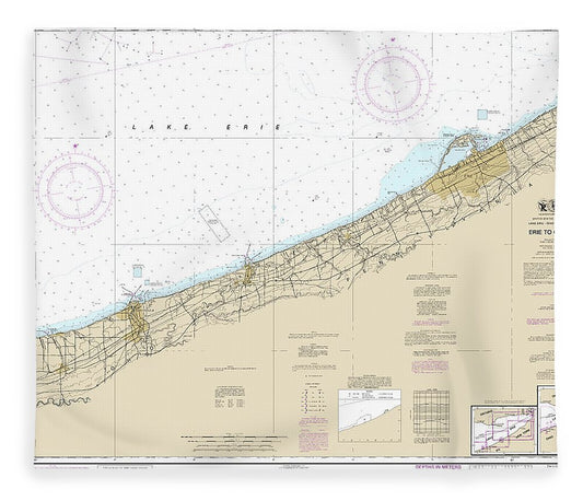 Nautical Chart 14828 Erie Geneva Blanket