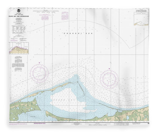 Nautical Chart 16084 Peard Bay Approaches Blanket
