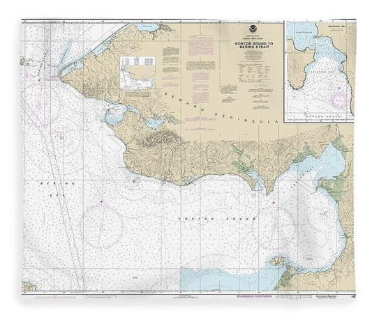 Nautical Chart 16200 Norton Sound, Golovnin Bay Blanket