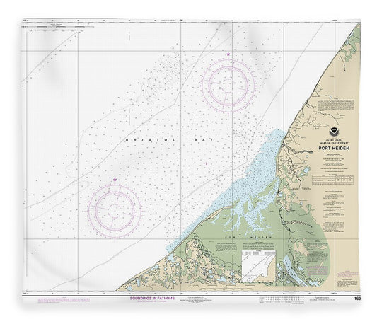 Nautical Chart 16343 Port Heiden Blanket