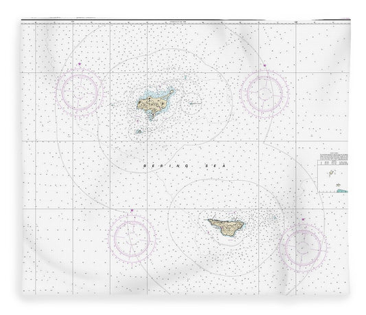Nautical Chart 16380 Pribilof Islands Blanket