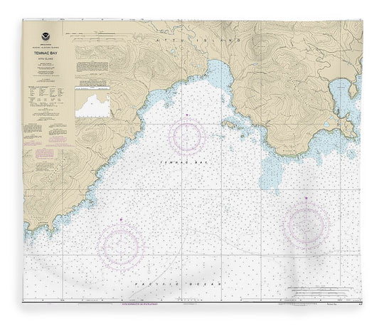 Nautical Chart 16431 Temnac Bay Blanket