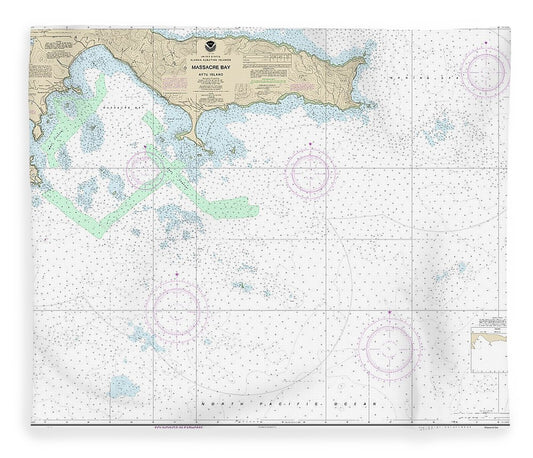 Nautical Chart 16432 Massacre Bay Blanket