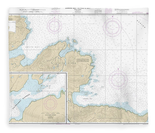 Nautical Chart 16433 Sarana Bay Holtz Bay, Chichagof Harbor Blanket