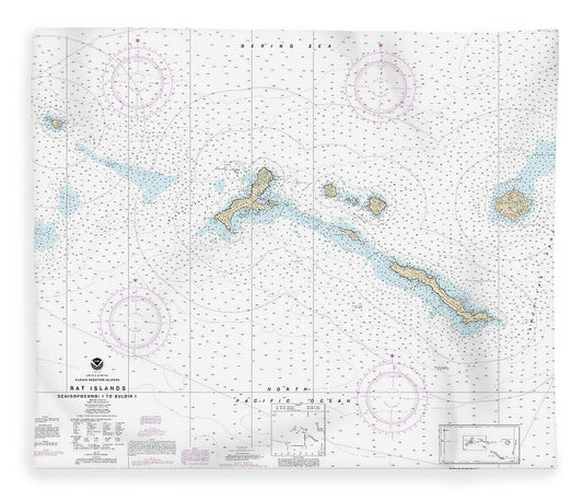 Nautical Chart 16440 Rat Islands Semisopochnoi Island Buldir L Blanket