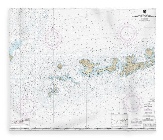 Nautical Chart 16460 Igitkin Ls Semisopochnoi Island Blanket