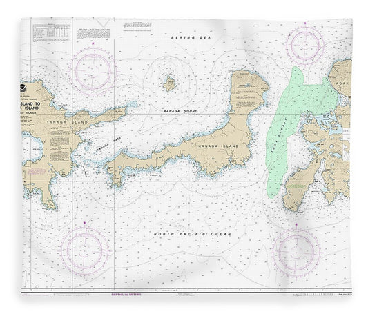 Nautical Chart 16467 Adak Island Tanaga Island Blanket