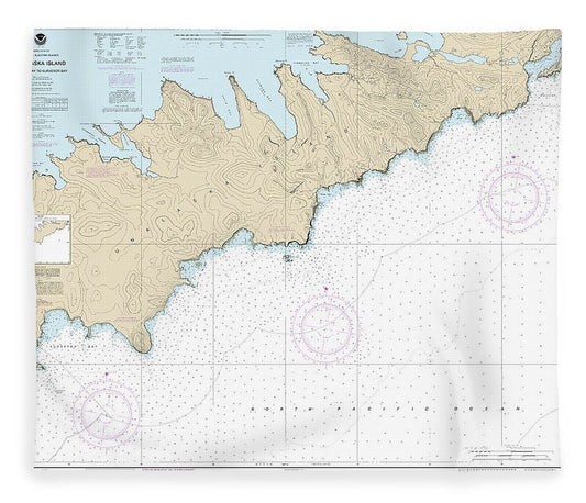 Nautical Chart 16514 Kulikak Bay Surveyor Bay Blanket