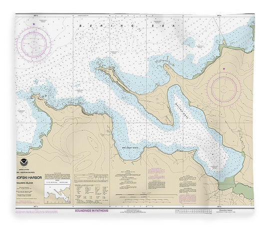 Nautical Chart 16516 Chernofski Harbor Blanket