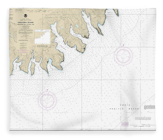 Nautical Chart 16521 Unalaska Island Protection Bay Eagle Bay Blanket