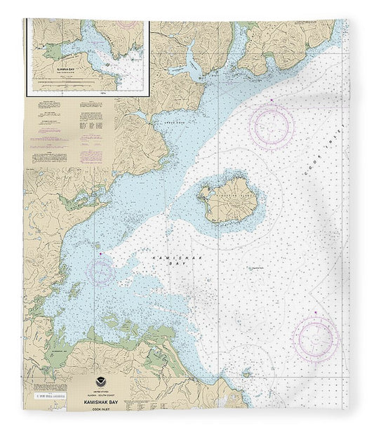 Nautical Chart 16648 Kamishak Bay, Lliamna Bay Blanket