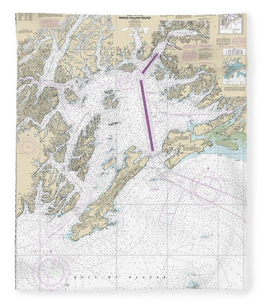 Nautical Chart 16700 Prince William Sound Blanket