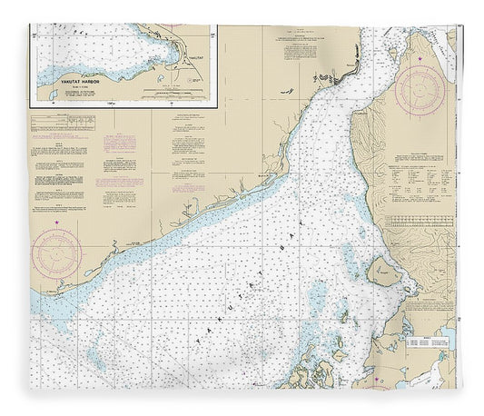 Nautical Chart 16761 Yakutat Bay, Yakutat Harbor Blanket