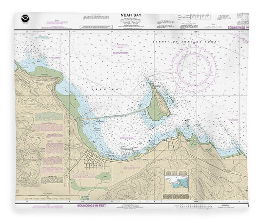 Nautical Chart 18484 Neah Bay Blanket
