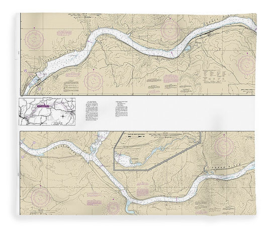 Nautical Chart 18546 Snake River Lake Herbert G West Blanket