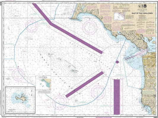 Nautical Chart 18645 Gulf The Farallones, Southeast Farallon Puzzle