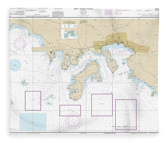 Nautical Chart 25649 Saint Thomas Harbor Blanket