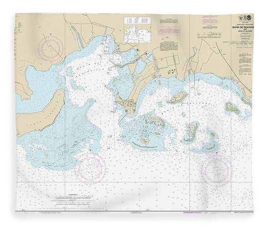 Nautical Chart 25681 Bahia De Guayanilla Bahia De Tallaboa Blanket