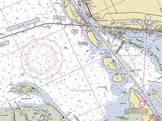 Port Ingleside Texas Nautical Chart Puzzle