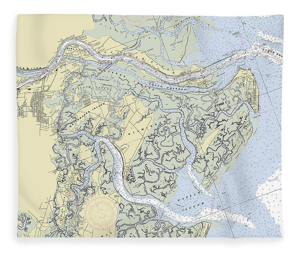 Savannah, GA hotsell Nautical Chart Shower Curtain / Made to Order