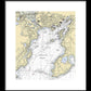 Gloucester-massachusetts Nautical Chart 1 - Framed Print