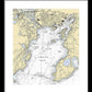 Gloucester-massachusetts Nautical Chart 1 - Framed Print